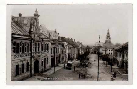 náměstí hotel  Bílá Labuť